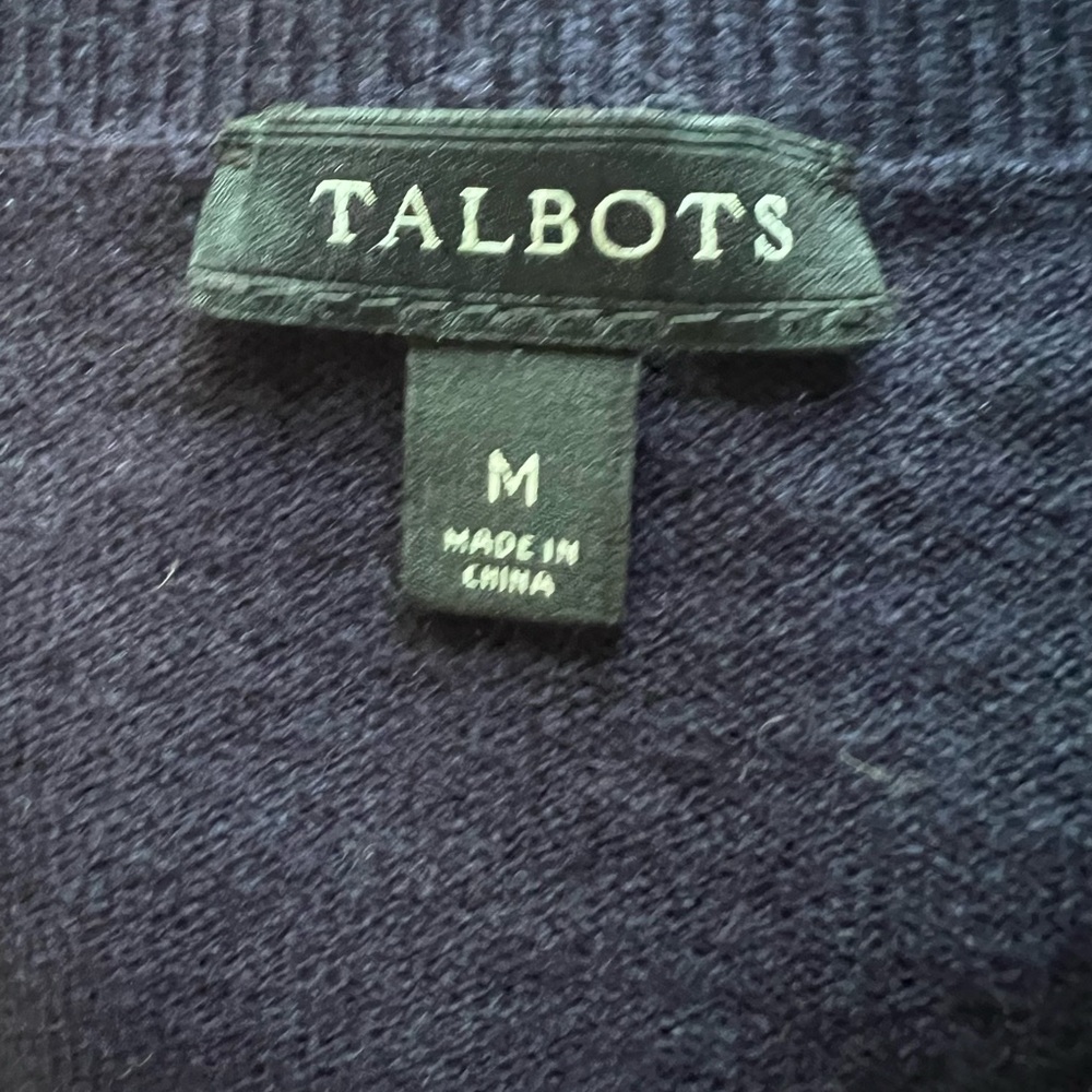 Talbots Sheep in Sweaters Novelty Print Sweater M - Picture 10 of 11